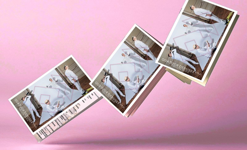 Le magazine d&rsquo;été du Quatuor Debussy est arrivé !