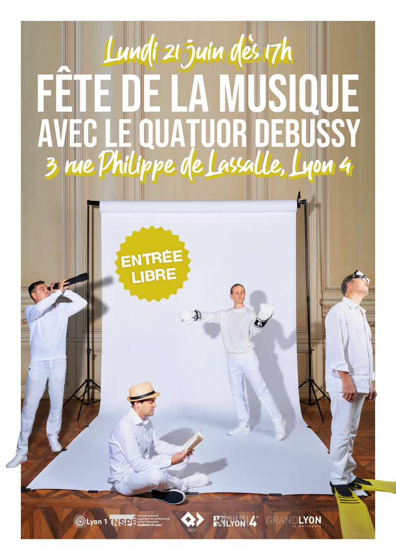 La Fête de la Musique 2021 du Quatuor Debussy
