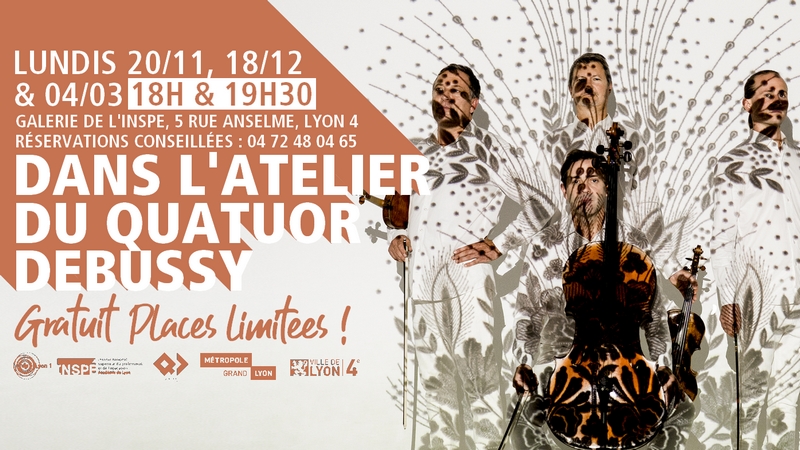 Dans l’Atelier du Quatuor Debussy fait son retour !